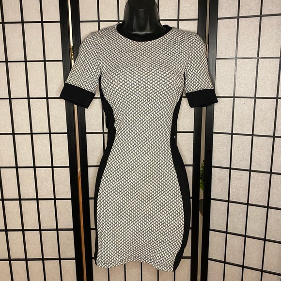 Topshop Dresses & Skirts - Topshop Bodycon B&W Dress